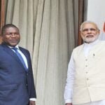 PM Narendra Modi Meets Mozambique President H.E. Filipe Jacinto Nyusi in Gandhi Nagar